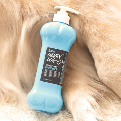 메리도그 강아지린스 컨디셔너 500ml 파우더향 인텐시브 프레쉬 민감성피부용 영양공급 수분 광택